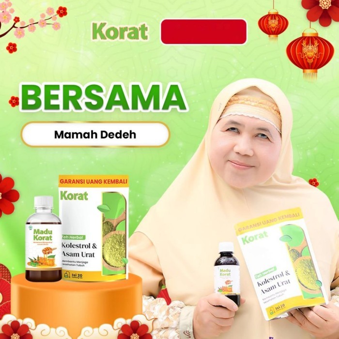 

Korat - Madu Korat 1 Botol | Madu Korat Asli Original dan Bpom Bantu Atasi Kolestrol