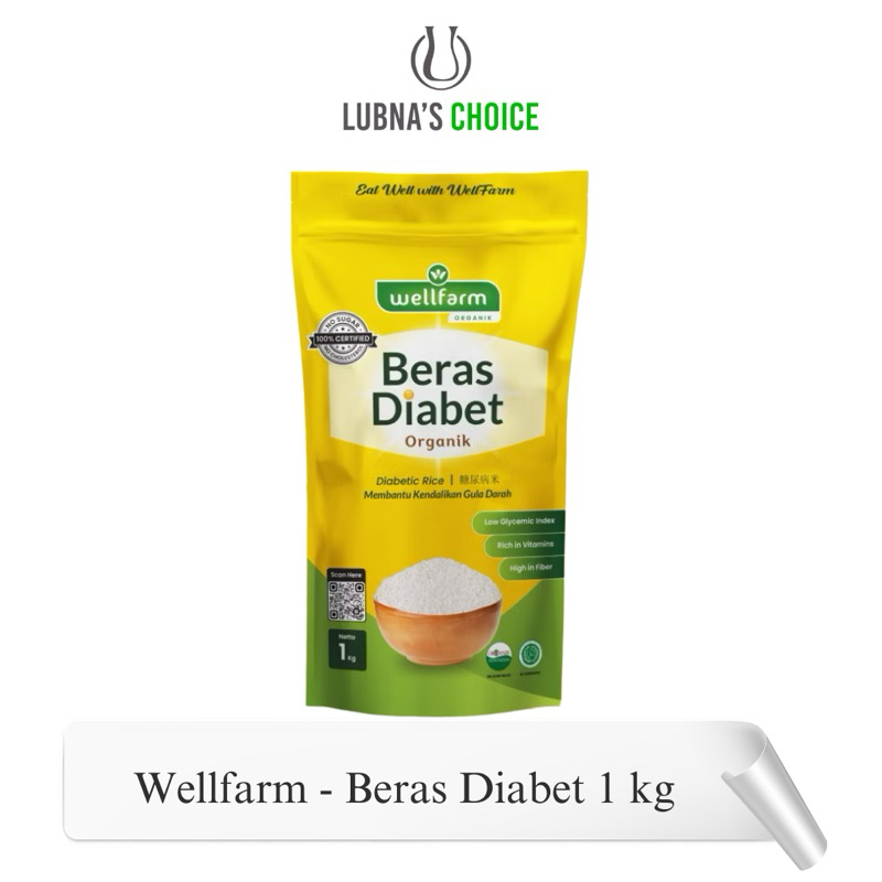 

Wellfarm - Beras Diabetes Organik 1 Kg