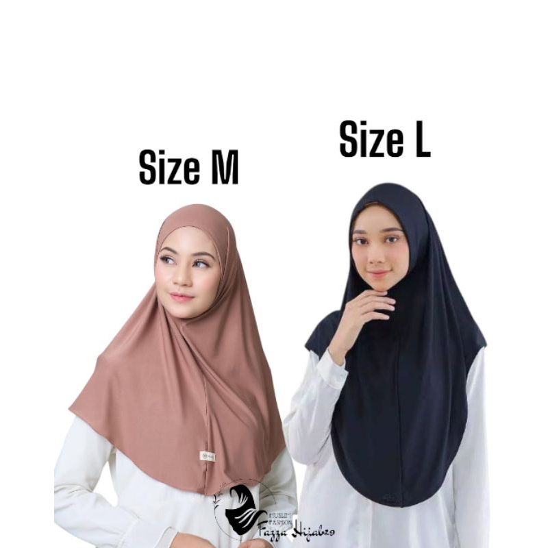HIJAB BERGO NON PET JERSEY PREMIUM SIZE M-L