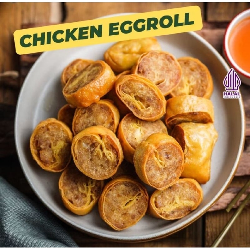 

CHICKEN EGG ROLLS HOME MADE PER BOX / JAMIN SEGAR