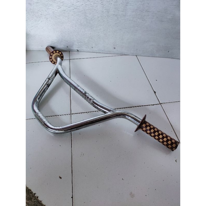 Stang handlebar barset bar sepeda bmx oldschool osbmx handgrip grip ori taiwan freestyle bmx haro gr