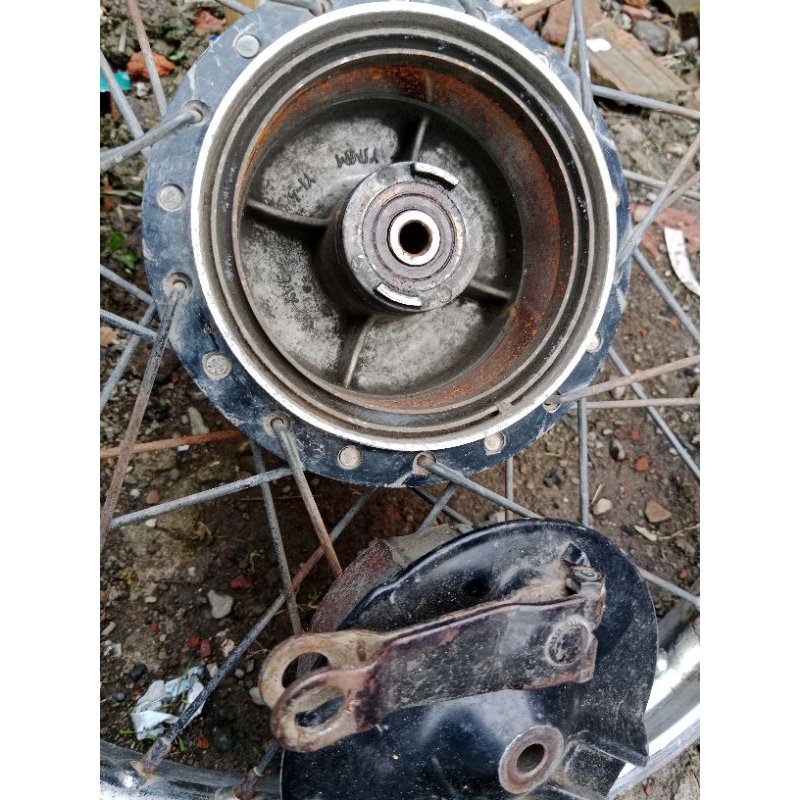 tromol depan yamaha alfa original
