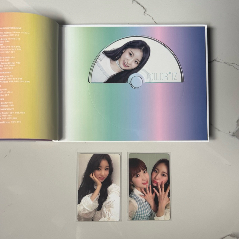 IZ*ONE IZONE 1st Mini Album COLOR*IZ COLORIZ Color ver Unsealed
