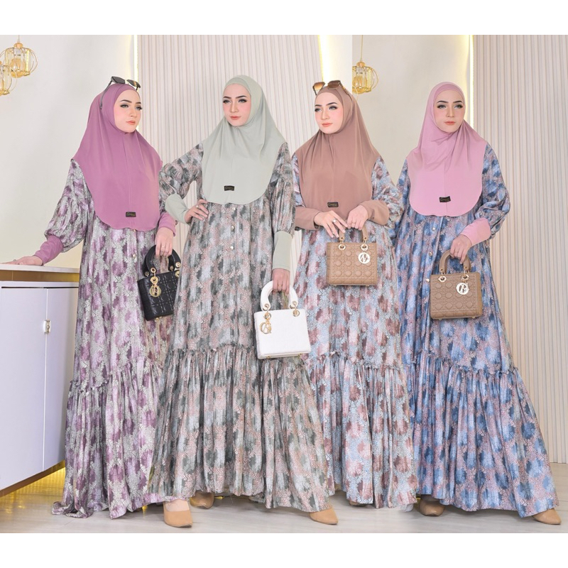 set gamis qisya jaya by karmila