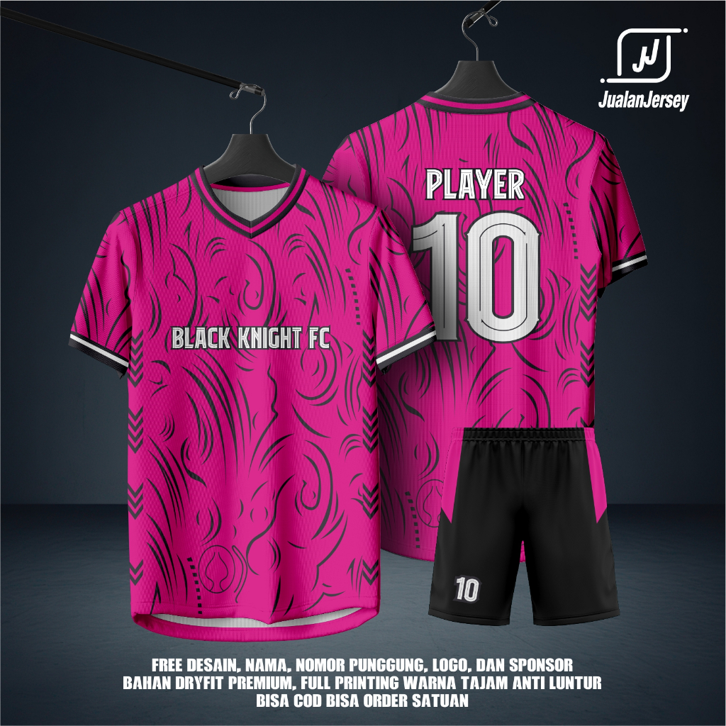 JERSEY BAJU FUTSAL SEPAK BOLA CUSTOM FREE CUSTOM DESIGN- NAMA-CLUB
