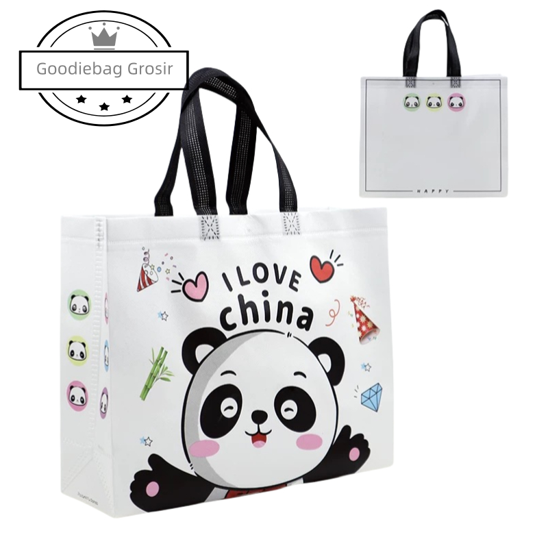 

Goodie bag-Tas Jinjing - Tas Belanja - Tas Spunbond - Tas Souvenir - Tas Jinjing Wanita - Tas Lipat - Tas Kado - Kantong Belanja A29