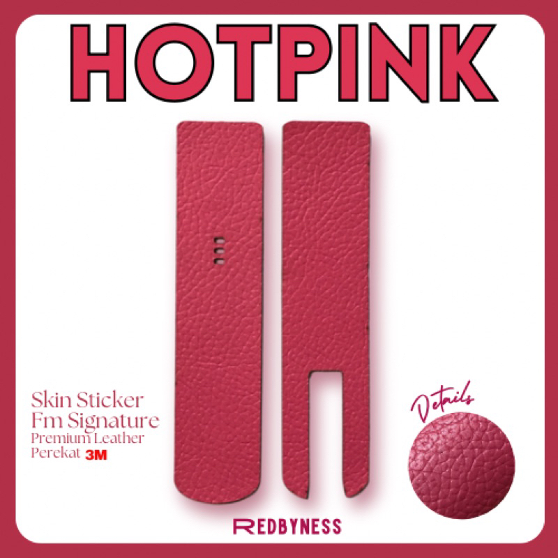 

REDBYNESS| Skin Stiker Hotpink Cover