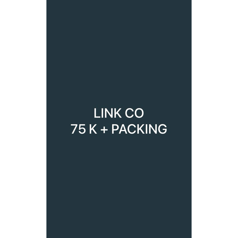 

LINK CO 75 K + PACKING