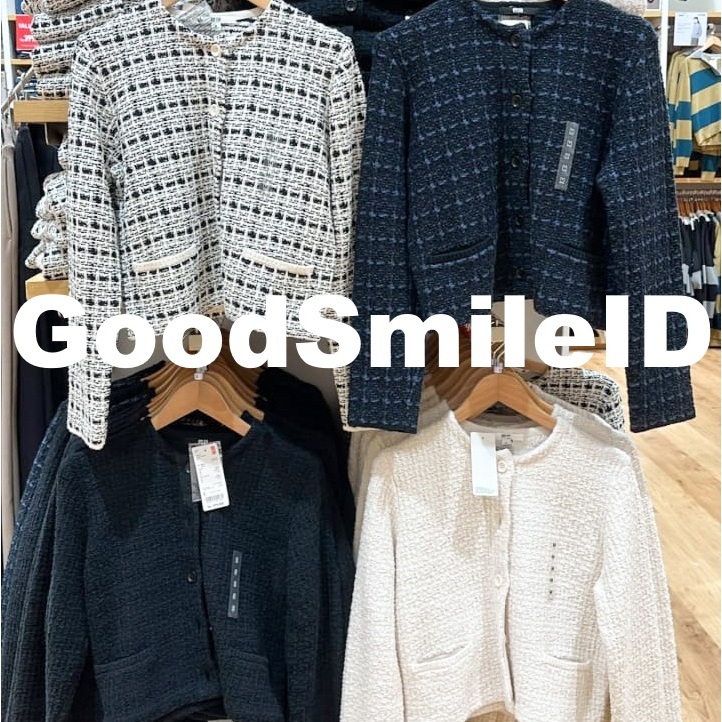 SALE Women Jaket Pendek Rajut Outer Knit Knitted Short Jacket Knitwear Wanita JASTIP UNIQLO