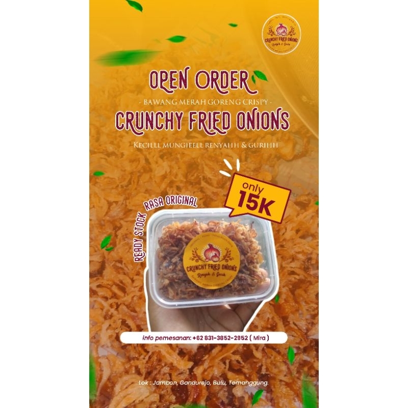 

Bawang Merah Goreng HomeMade