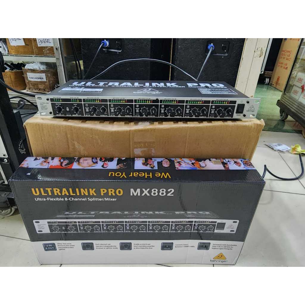spliter mixer live sound behringer MX 882 / MX882 - China