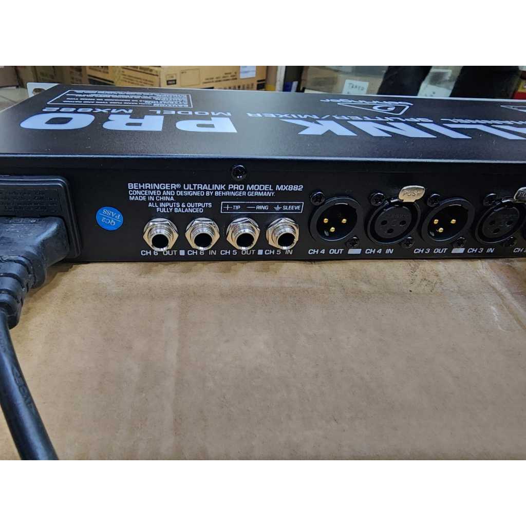 spliter mixer live sound behringer MX 882 / MX882 – China