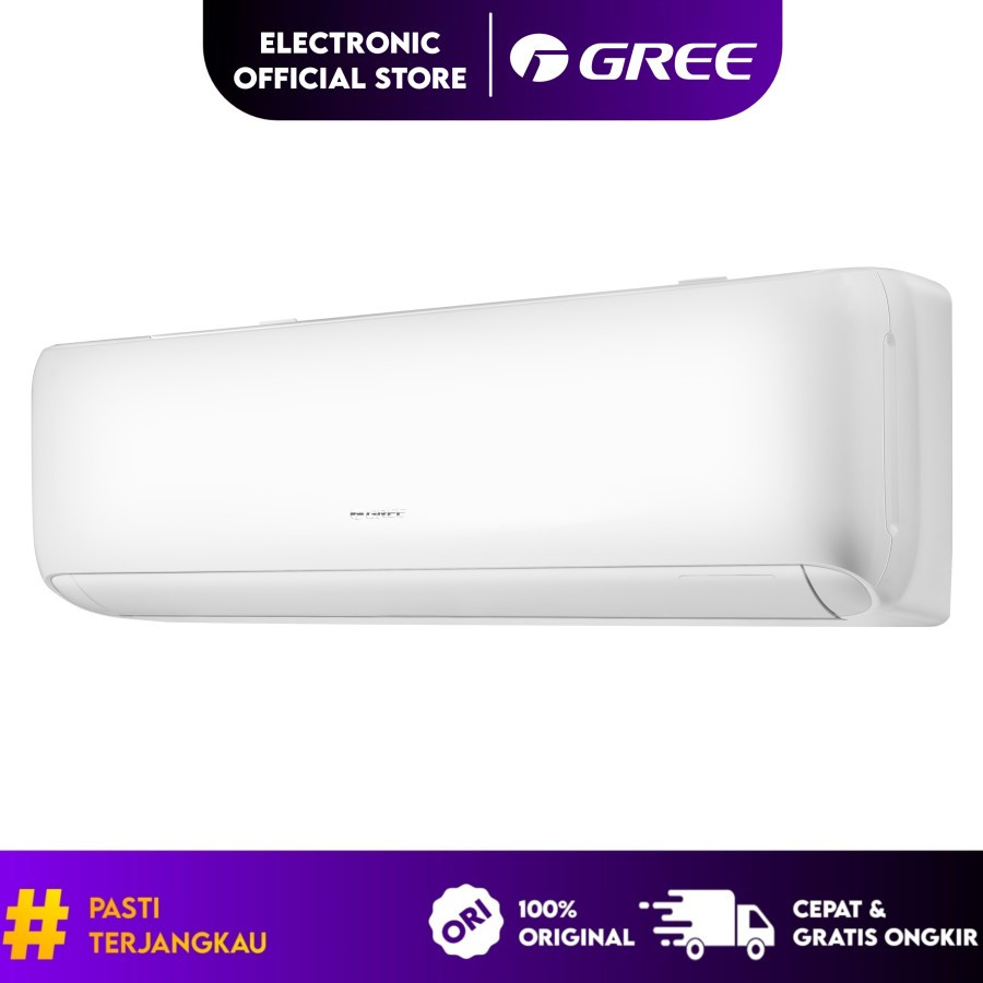 GREE GWC18N1A Ac 2 PK Split Deluxe Standard Series Black Diamond Fin | Air Conditioner 2PK GWC-18N1A