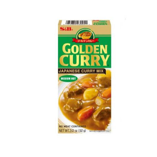 

S&B Golden Curry Medium Hot 92 Gram