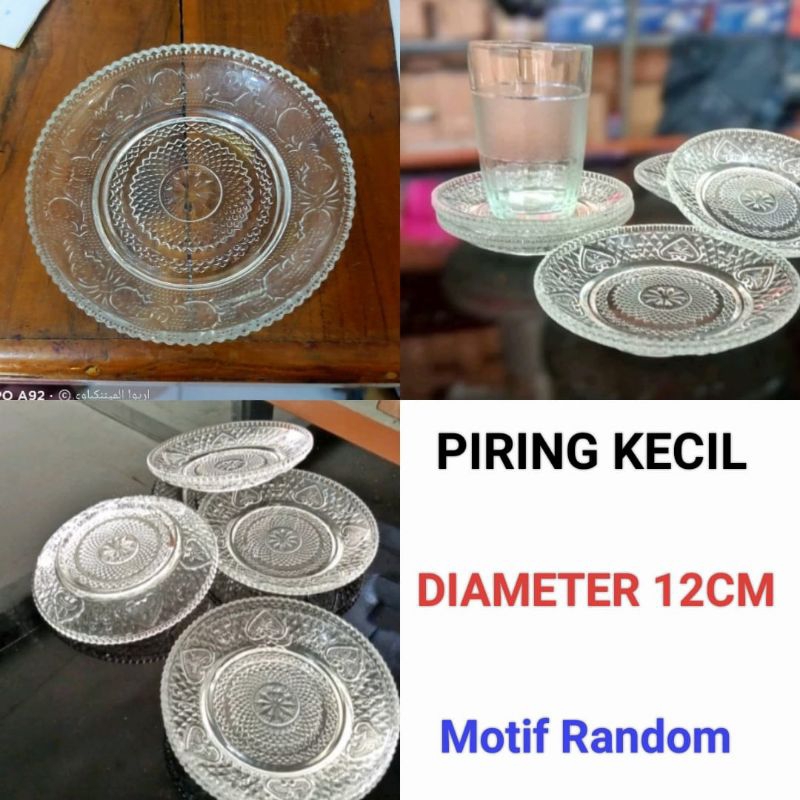 piring kecil piring kue piring TTY diameter 12 cm Harga 1 Lusin (12 Pcs)
