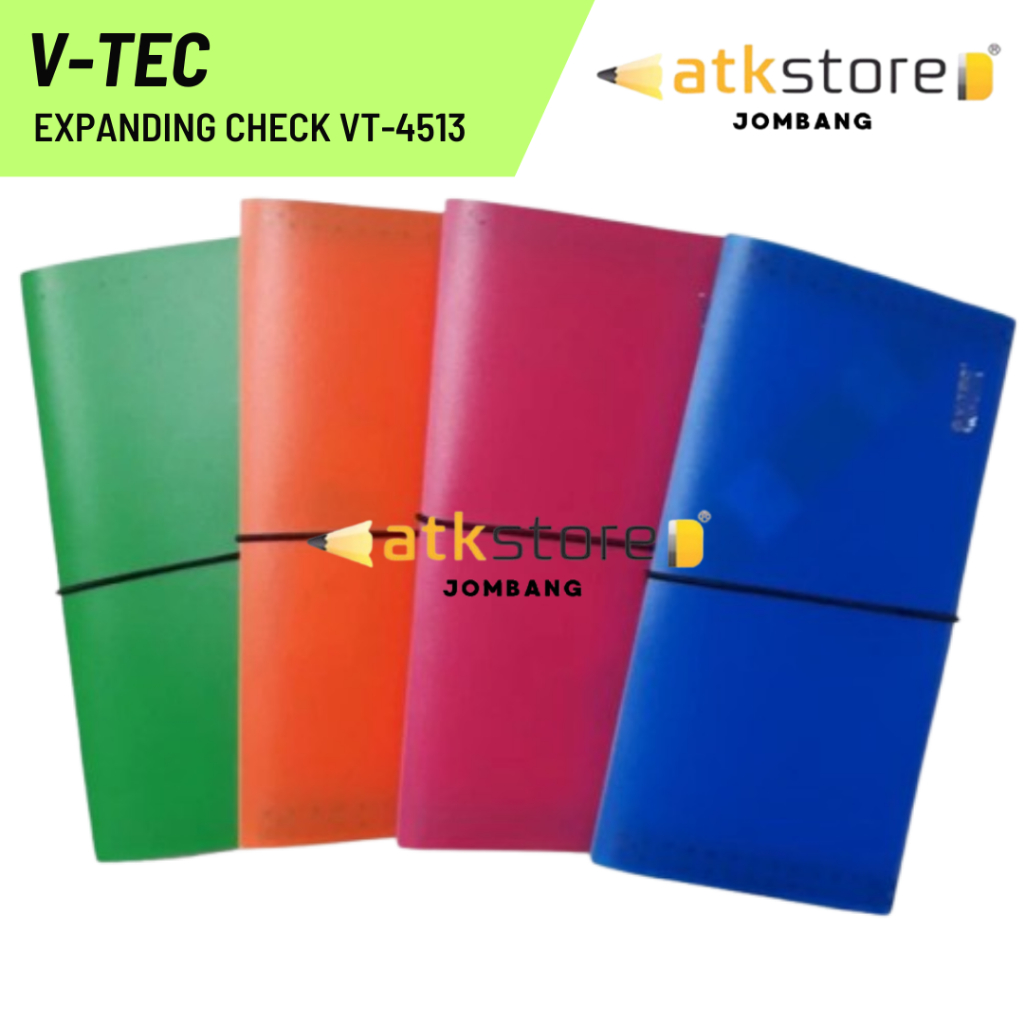 

V-TEC Expanding File VT-4513 / Expanding File Plastik/ Map Nota Plastik /Expanding File Map