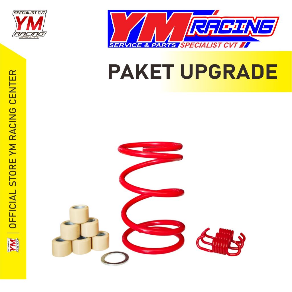 UPGRADE CVT MIO 2000 RPM (SPORTY/SMILE) PAKET UPGRADE CVT 2000RPM MIO SOUL / UPGRADE CVT NOUVO 2000 