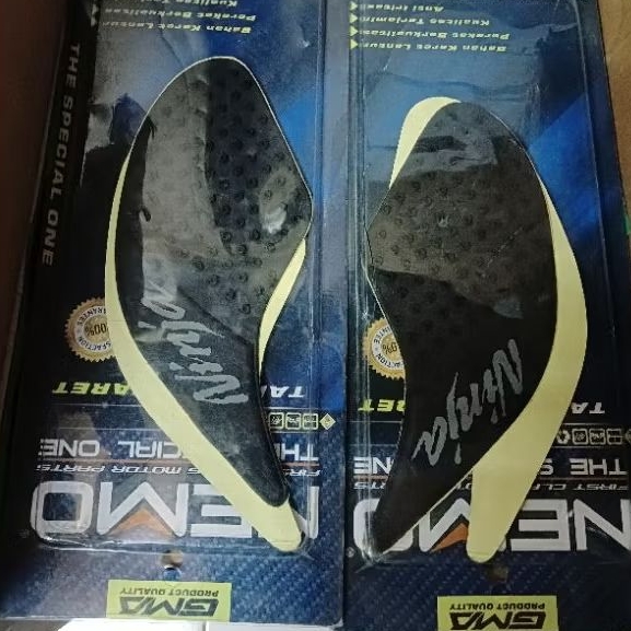 tankpad tangki karet ninja 250 fi 2012-2017 merk nemo