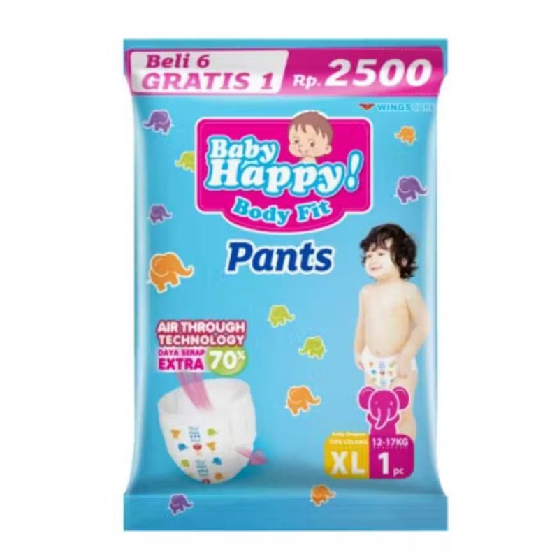 Baby Happy Pants Renceng All Size