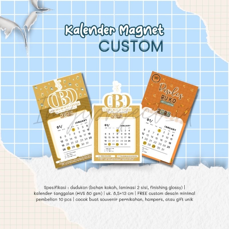 

Kalender Magnet / Kalender Custom