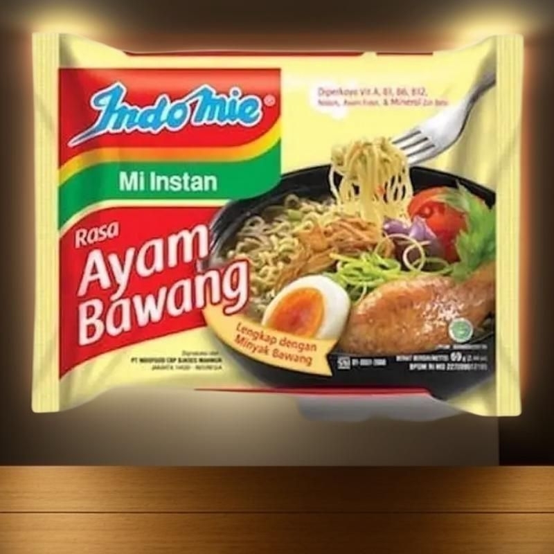 

Indomie Rasa Ayam Bawang Mi Instan
