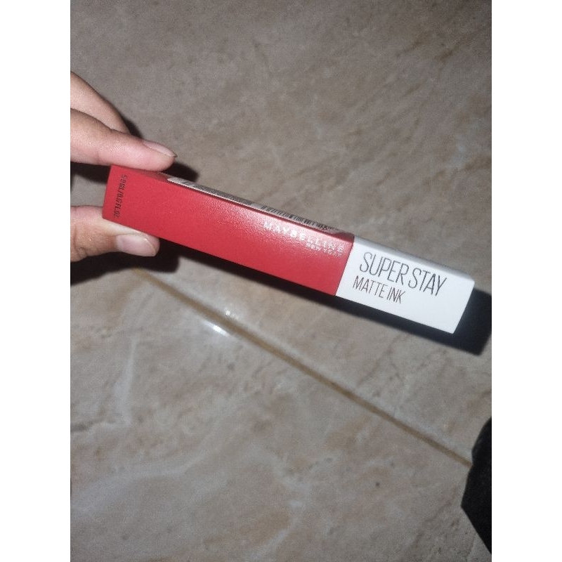(PRELOVED) MAYBELLINE SUPERSTAY MATTEINK SHADE 375 PEACEKEEPER