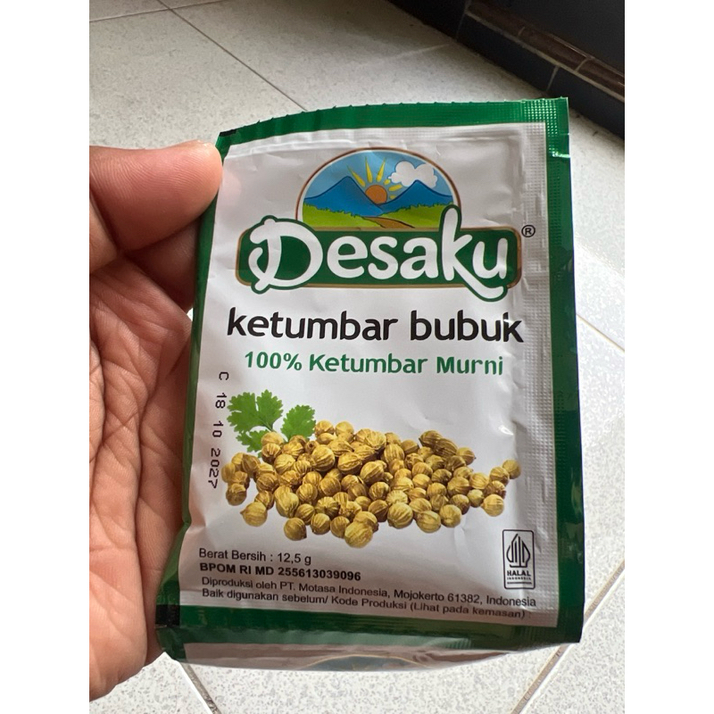 

KETUMBAR DESAKU - KUNYIT BUBUK PER 1 SACHET