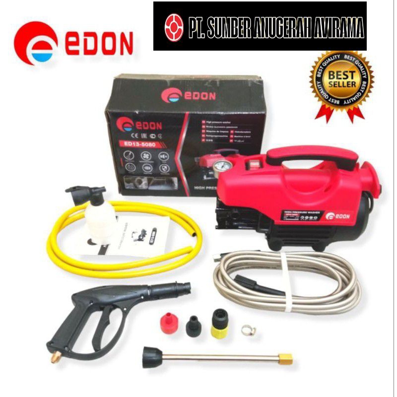 MESIN CUCI STEAM MOTOR DAN MOBIL EDON HIGHT PREASURE WASHER ED13-5080
