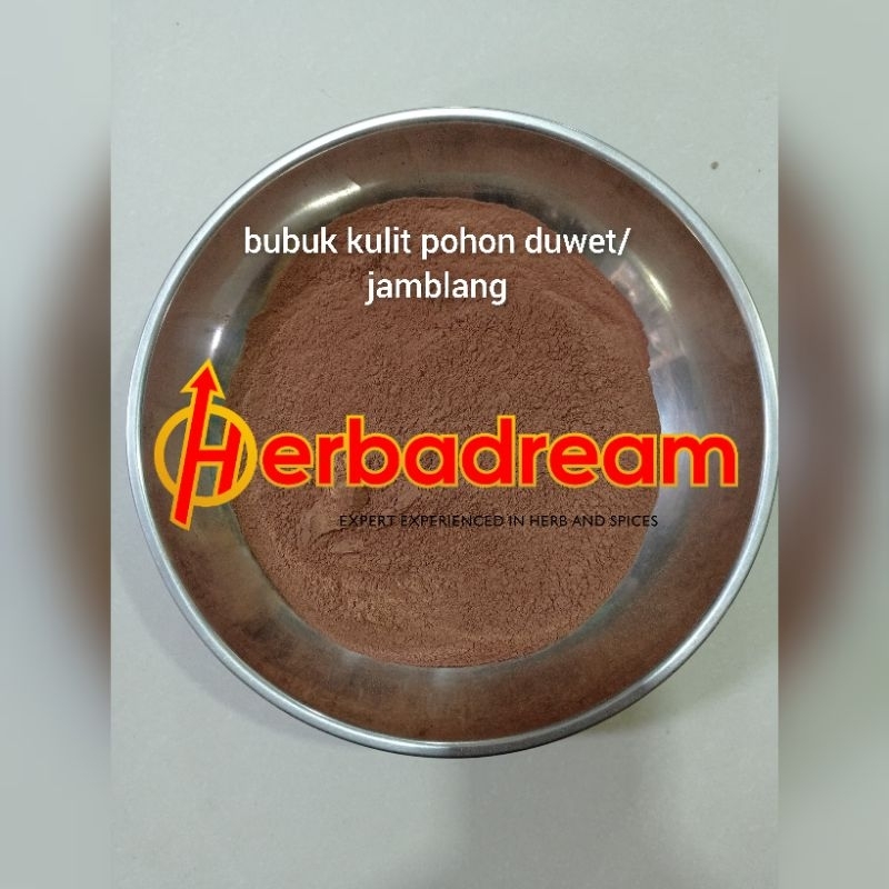 

500 GRAM BUBUK KULIT POHON DUWET SYZYGIUM CUMINI JAMBLANG JAMBU KLING JAVA PLUM SERBUK POWDER