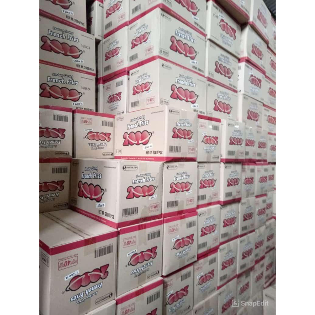 FRENCH FRIES 2000 DUS AN atau 40 BKS @ 14 GR