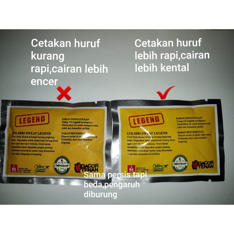 Colibri sweet legend