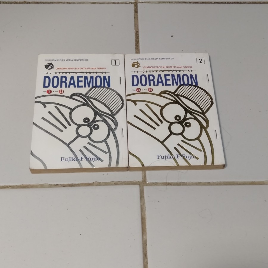 Set komik 45 Opening works of Doraemon. (Rare)