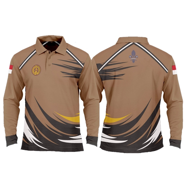 JERSEY PRAMUKA PRIA FULL PRINTING OUTDOOR