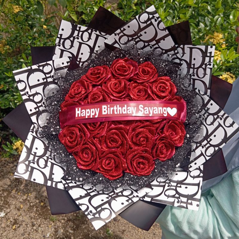 

BUKET PITA SATIN 20 TANGKAI/BUKET PITA SATIN VIRAL /BUKET BUNGA PITA SATIN/BUKET BUNGA PITA SATIN MURAH