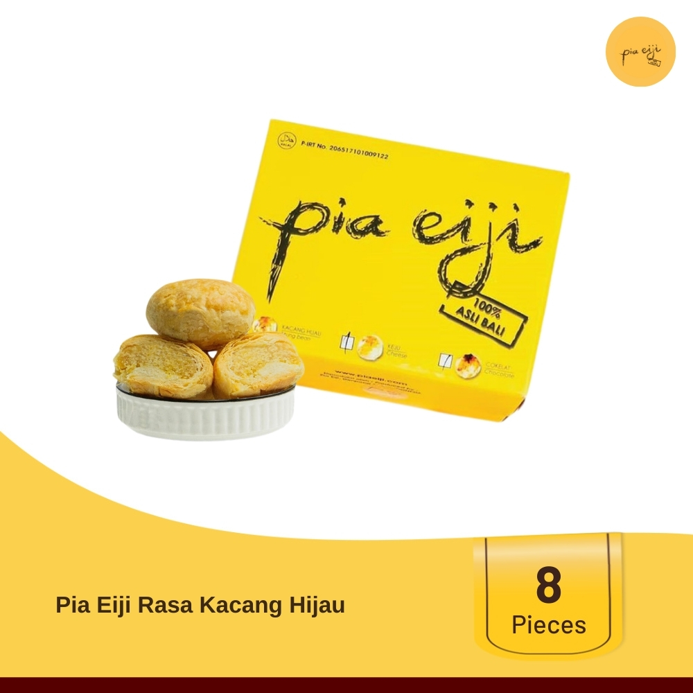 

PIA EIJI - Kacang Hijau - 1 Box Isi 8 Pcs