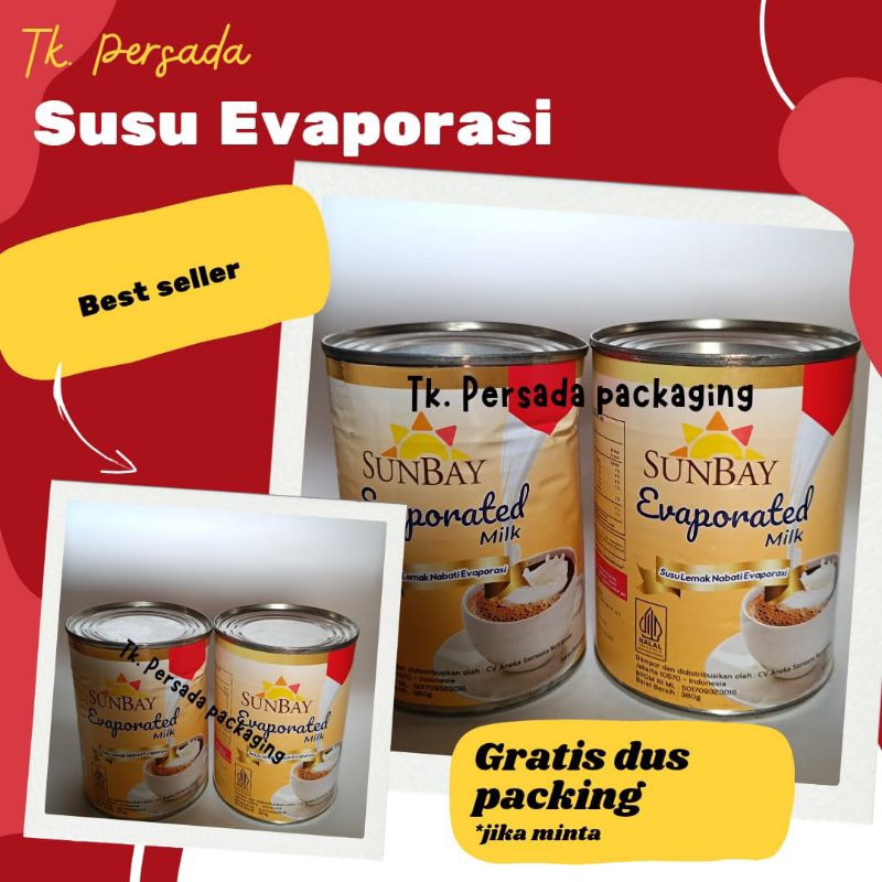 

[ 380 gr ] Susu Evaporasi Sunbay 380 gr - Sunbay Evaporated Milk 380 gr