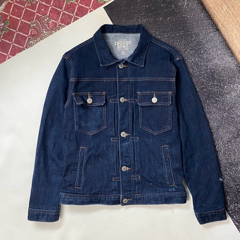trucker denim type 2 spao selvedge