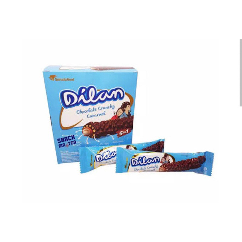 

Dilan Chocolate Cruncy isi 12 bungkus (24 g)