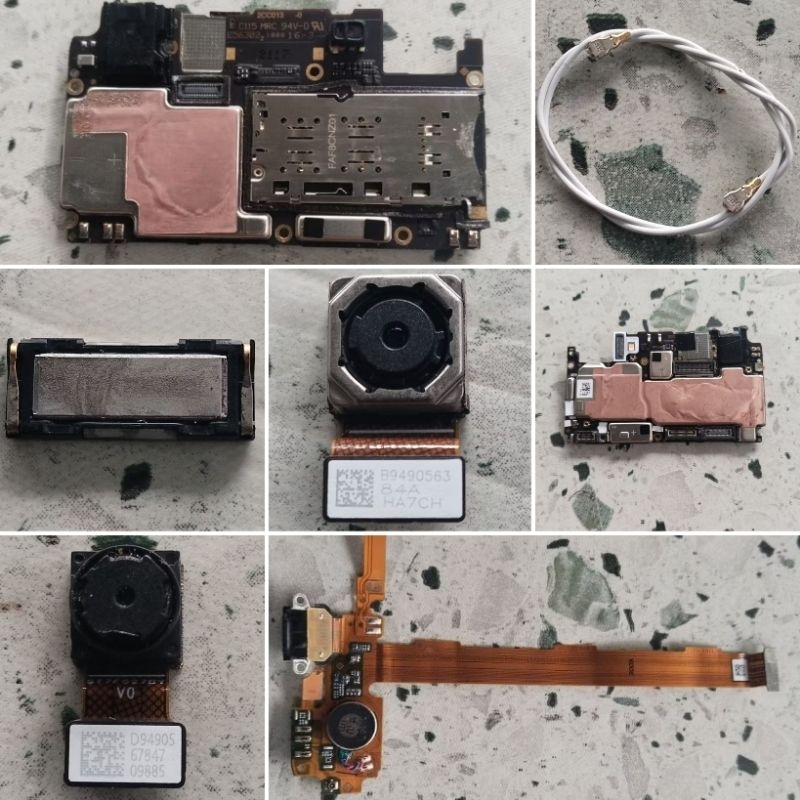 Oppo A71 2018 Bahan Kanibalan, Mesin Mati Total Matot, Konektor Cas HF, Antena, Flex UI MB, Frame, L