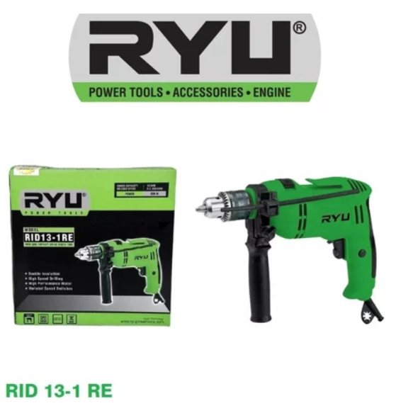Ryu by Tekiro mesin bor listrik 13mm impact / beton type RID 13-1RE ( Original )