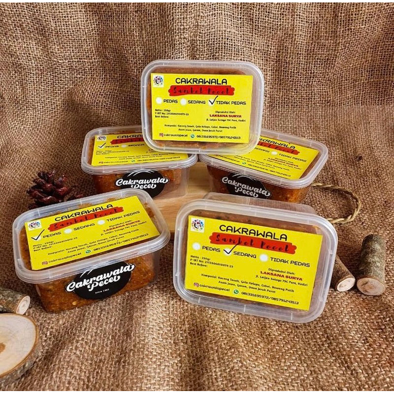 

SAMBEL PECEL BUMBU PECEL CAKRAWALA KHAS PARE KEDIRI KUALITAS PREMIUM