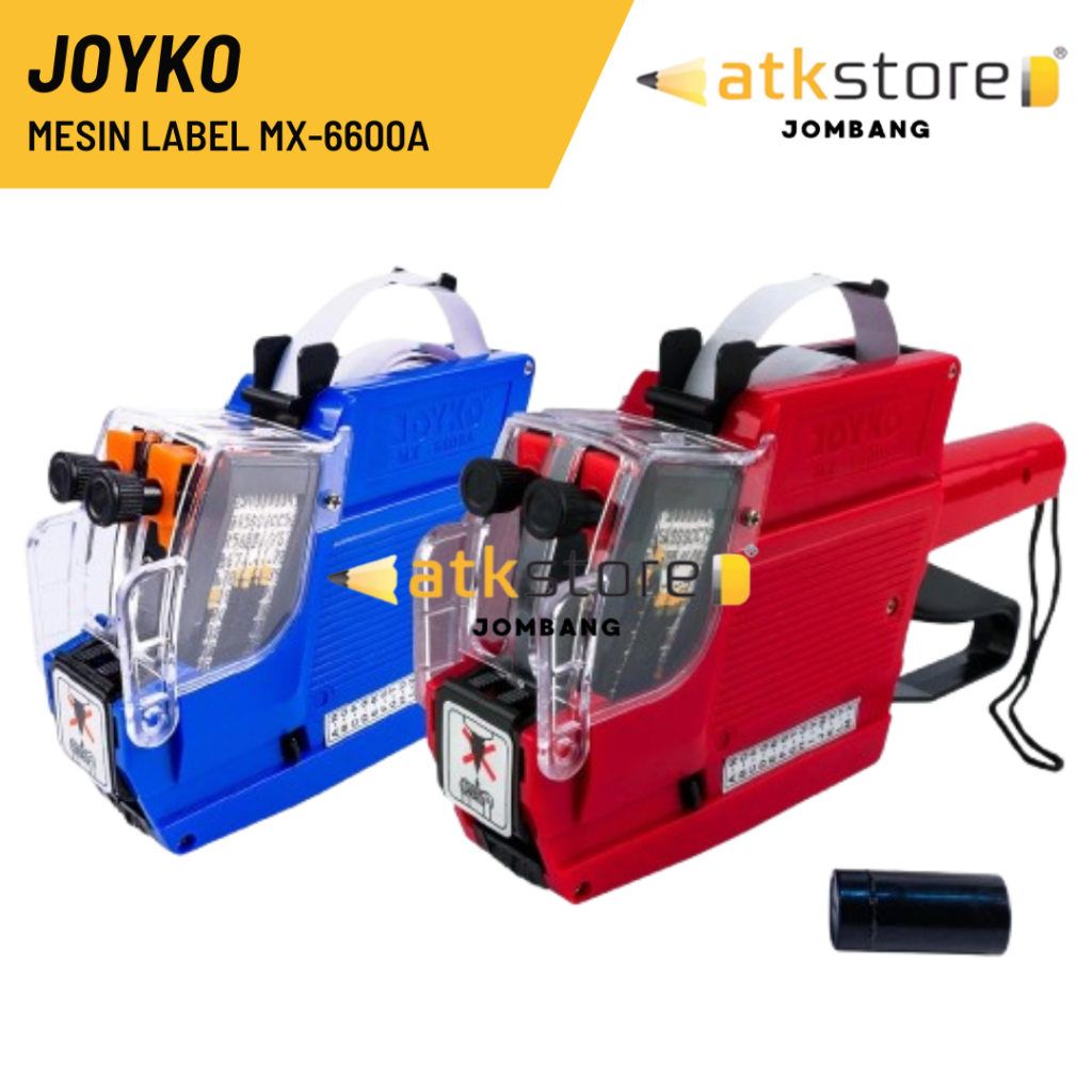 

JOYKO Labeller Alat Label Harga MX-6600A 10 Digits / Mesin Label Harga MX-6600A Huruf / Angka