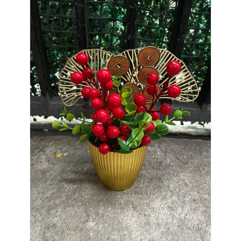 bunga hiasan Imlek dekorasi Imlek buat di mejamu bunga Imlek￼