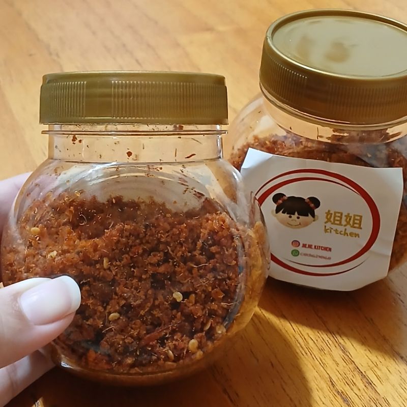 

terenak!! sambal terasi teri homemade, sambal terasi teri, abon teri homemade tanpa pengawet