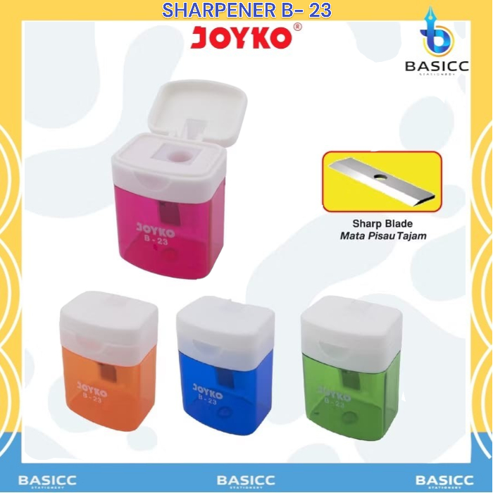 

Joyko Rautan / Serutan / Pengasah / Sharpener B-23 | @ 1 Pcs