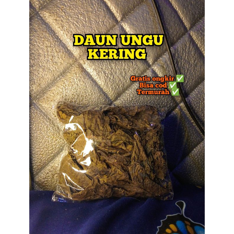 

Daun Ungu Kering Kuwalitas Bagus Atasi Wasir / Ambien