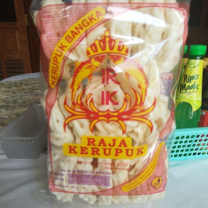 

KERUPUK BANGKA Keriting Kecil isi 18