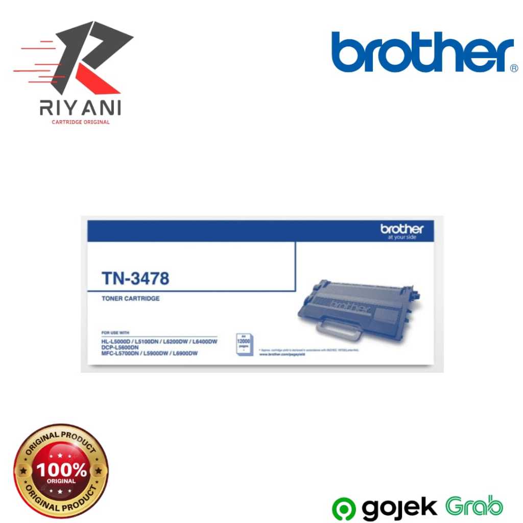 Toner brother TN 3478 original