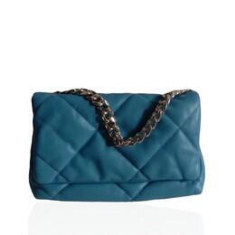 Stradivarius blue / biru shoulder bag