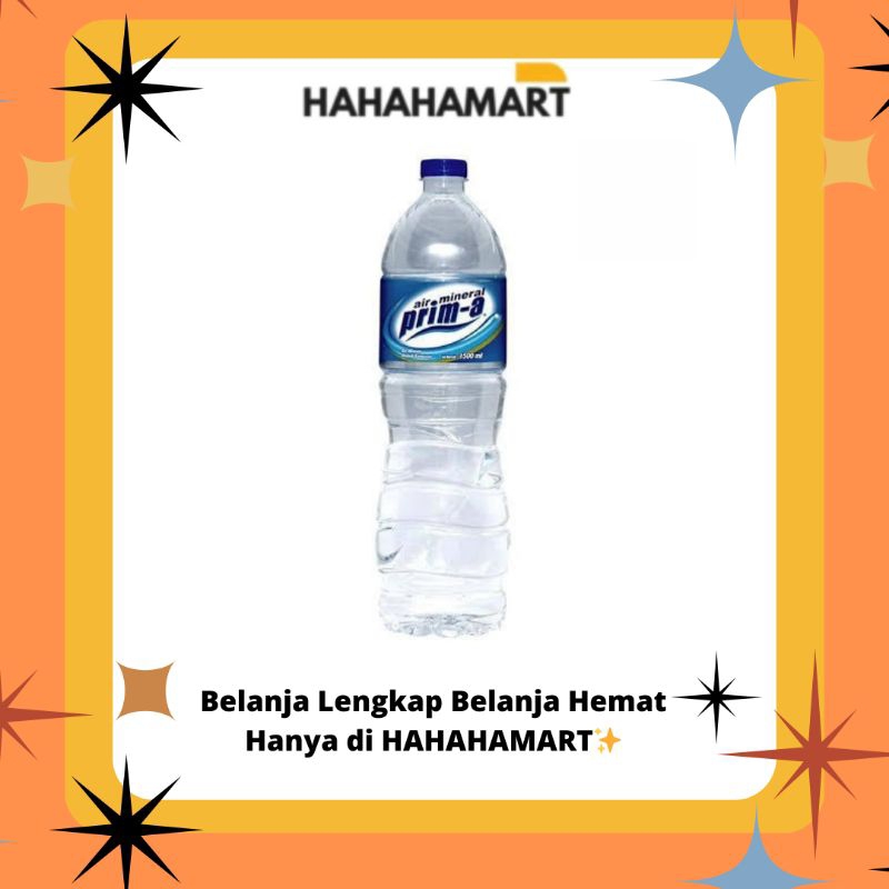 

✨hahahamart_sby✨ PRIM-A AIR MINERAL 1.500 ML || HARGA KARTON ISI 12 PCS